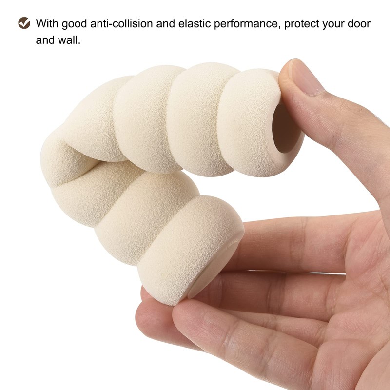 sourcing map Door Handle Covers, 8Pcs 5.51" Nitrile Rubber Sleeves