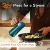 TrendPlain 16oz/470ml Blue Glass Olive Oil Sprayer for Cooking -