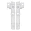 MOTOALL 6400F549 Front Right & Left Bumper Bracket for Mitsubishi