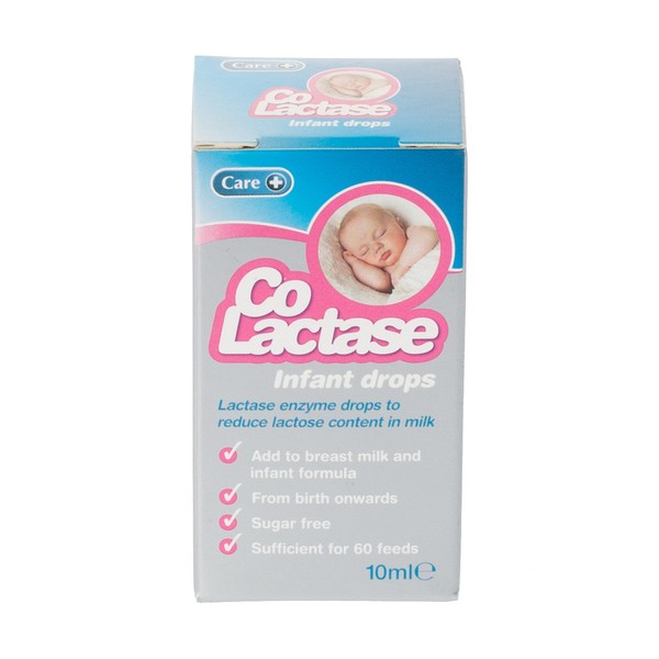 Care+ Co-Lactase Infant Drops, 10ml
