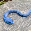 3D Printed Snake Animals Toys, Articulated Flexible 3D Printed Viper