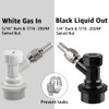MRbrew Ball Lock Keg Fittings 5 Pairs Quick Ball Lock