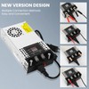 NUOWEIDE Adjustable 0-48V Power Supply 12.5A 600W, 110V AC to