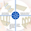 ACTICO Adjustable Vertical File Sorter, Sturdy Plastic Expandable Upright File