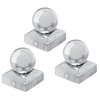 Alberts 327217 Post Cap for Wooden Posts with Ball Head