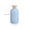 Baluue 2pcs Travel Shampoo Bottles Refillable Toiletry Containers with Wide