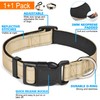 Ladoogo Reflective Dog Collar Padded with Soft Neoprene Breathable Adjustable