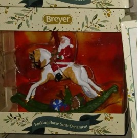 Breyer Horse Christmas  Ornament Rockin Santa