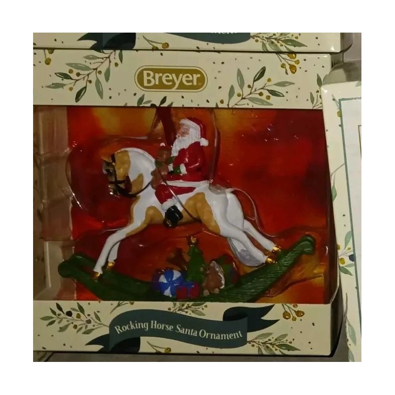 Breyer Horse Christmas Ornament Rockin Santa
