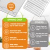 Spring Chef 8.5 x 12 Inch Stainless Steel Cooling Rack