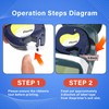91330 Label Maker Refills Compatible with Dymo LetraTag White Paper
