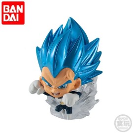 Bandai Dragon Ball Super Warriors Chou Senshi Mini Figure 5 Goku Gohan Broly Shenron - Vegeta (Super Saiyan Blue Evolved)