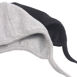 JANGANNSA Newborn Baby Hospital Hat Infant Set Head Cap Lovely Ears Belt Beanie 0-6Months