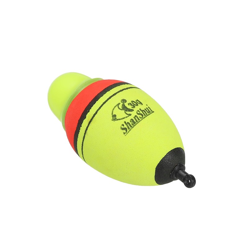 PATIKIL 1oz Lighted Fishing Slip Bobbers, EVA Green Red LED