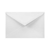 00x Envelopes Natural White Acquerello Bianco with Line-Structure Straight Flap
