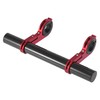 X AUTOHAUX Bicycle Aluminum Alloy Double Handlebar Extension Bracket Carbon