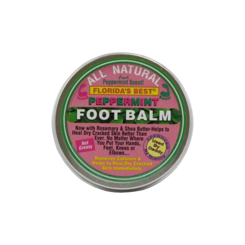 FLORIDA'S BEST, INC. Peppermint Foot Balm
