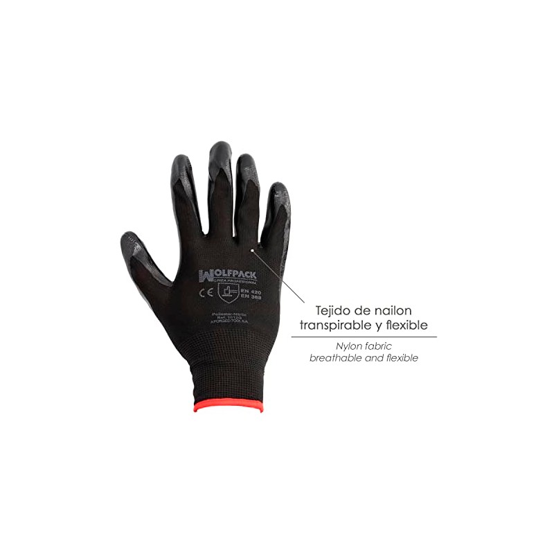 Wolfpack 15032002 – Glove glovex Target, 7 "