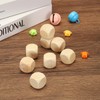 PATIKIL 15mm Blank Wooden Dice, 200 Pack Unfinished Wooden Blocks
