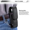 Taschenlampe Holster, Taschenlampen Tasche für Ausflüge, Nylon Taschenlampe Halter Abdeckung,