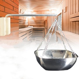 Saycker Sauna Aromatherapy Bowl,Sauna-Oil Cup Sauna Diffuer Oil Holder,Sauna Accessories,Essential Fragrance Diffuser Bowl for Spa(200ml)