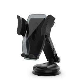 Soporte para Celular Automovil por Gravedad para Tablero y Parabrisas, Porta Celular para Auto con Ventosa Fuerte, Ángulos y Longitudes Ajustables,...