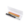 VERLINGER Carpenter's Pencil Deep Hole Marker with Sharpener Mechanical Stainless