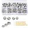 Vigrue 182 piece lock nuts, set of 304 stainless steel