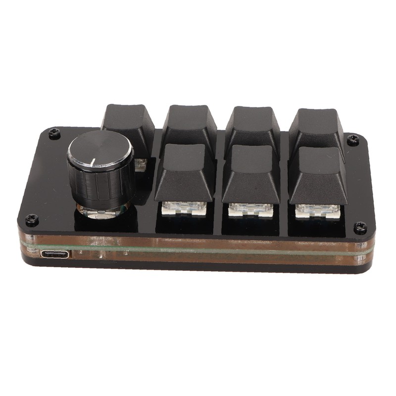 Macro Programming Keyboard Hotswap One Handed Blue Switch Mini 7