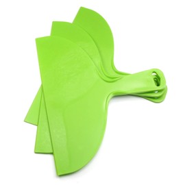 Utoolmart Putty Scraper 10" Plastic Flexible Putty Knives Spreader for Taping Drywall Wall Painting Green 3Pcs