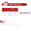 XN8 Weight Lifting Wrist Wraps With Thumb Loops Powerlifting Wrist