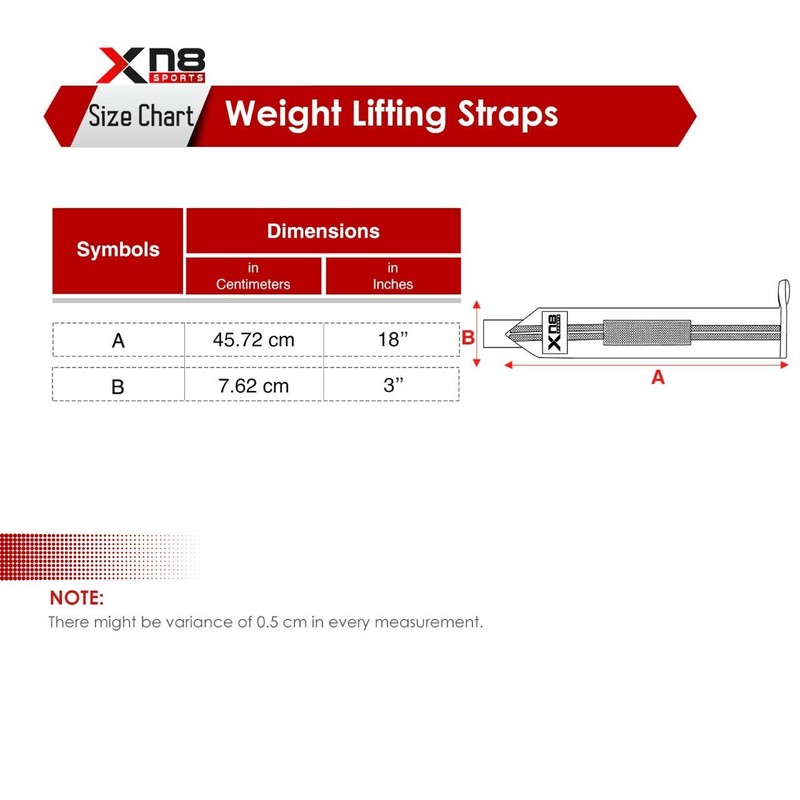 XN8 Weight Lifting Wrist Wraps With Thumb Loops Powerlifting Wrist