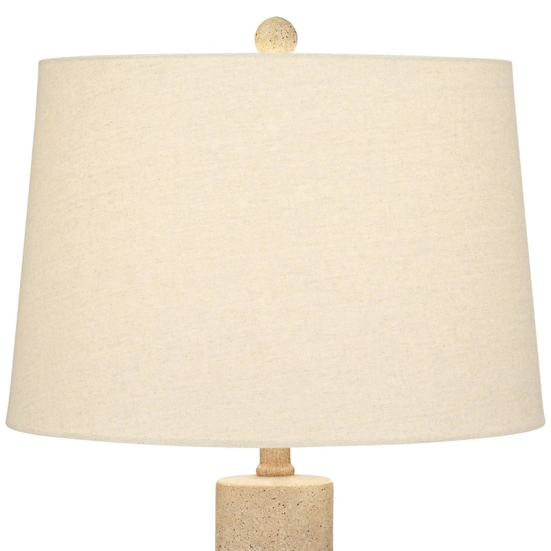360 Lighting Sandstone Gourd 27" Tall Farmhouse Rustic Modern Coastal