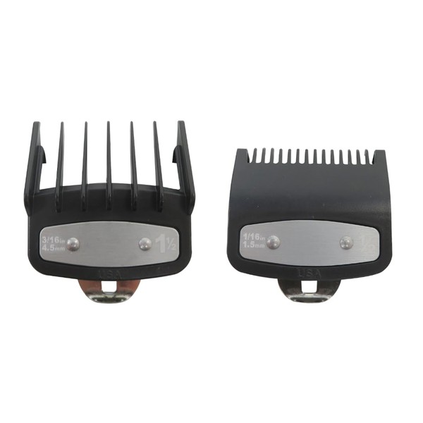 Qblahip New 2-Pack Guard Guide Clipper Comb Metal Clip for
