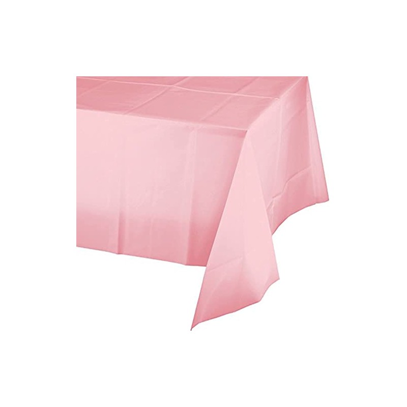 Creative Converting 913274 Celebrations Plastic Table Cover, 54 by 108",