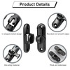 Sliding Door Locks, 90/180 Sliding Door Bolt for Sliding Doors,