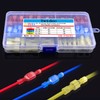 Twidec/100PCS Nylon Spade Connectors Kit 22-10 Gauge Male and Female