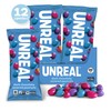 Unreal Dark Chocolate Peanut Gems | Certified Vegan Fair Trade,