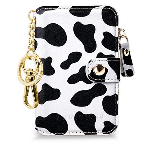 Penekin Keychain wallet, Rfid Blocking Credit Card Holder Leather, Zipper