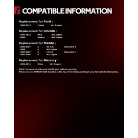 Torchbeam Rear Shocks Absorber Struts Amortiguadores Traseros Replacement for Mercury Milan 2006-2011 5784 * 2