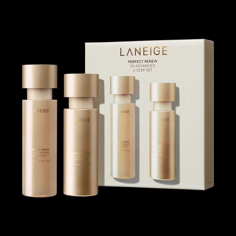 Laneige [라네즈]퍼펙트리뉴 3X 투스텝 2종 세트 [Laneige] Perfect Renew 3X