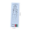 Zerodeko 1 Set Eye Exam Chart Vision Screener Equipment for