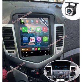 Nhopeew For Chevy Cruze 2009-2015 Car Apple Carplay w/Camera Android 13 Radio GPS Stereo