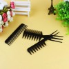 TECHTONGDA 10Pcs Plastic Barbers Brush Combs Hairdressing Comb Makeup Tools
