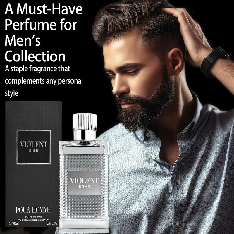 3.4 oz Eau De Parfum Spray, Cologne for Men, Men's