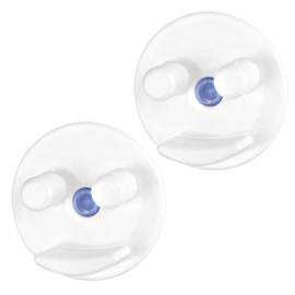 LveSunny 2PCS Sponge Holder for Kitchen Sink, Sink Caddy for Scrub Sponges, Self-Draining Suction Sponge Holder, Bathroom Kitchen Sink Organizer for Holding Smiley Sponges