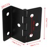 sunnates 4 PCS Three Fold Retro Hinge Chest Hinges Hardware