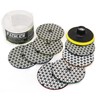 FACHLICH Dry Diamond Polishing Disc, Pack of 9, for Granite,