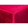 First-Tex Ornament Damask Tablecloth Choice of Colour and Size, 130x160