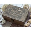 18th Birthday Commemorative Capsule: Elegant Engraved Memory Box for Baby's